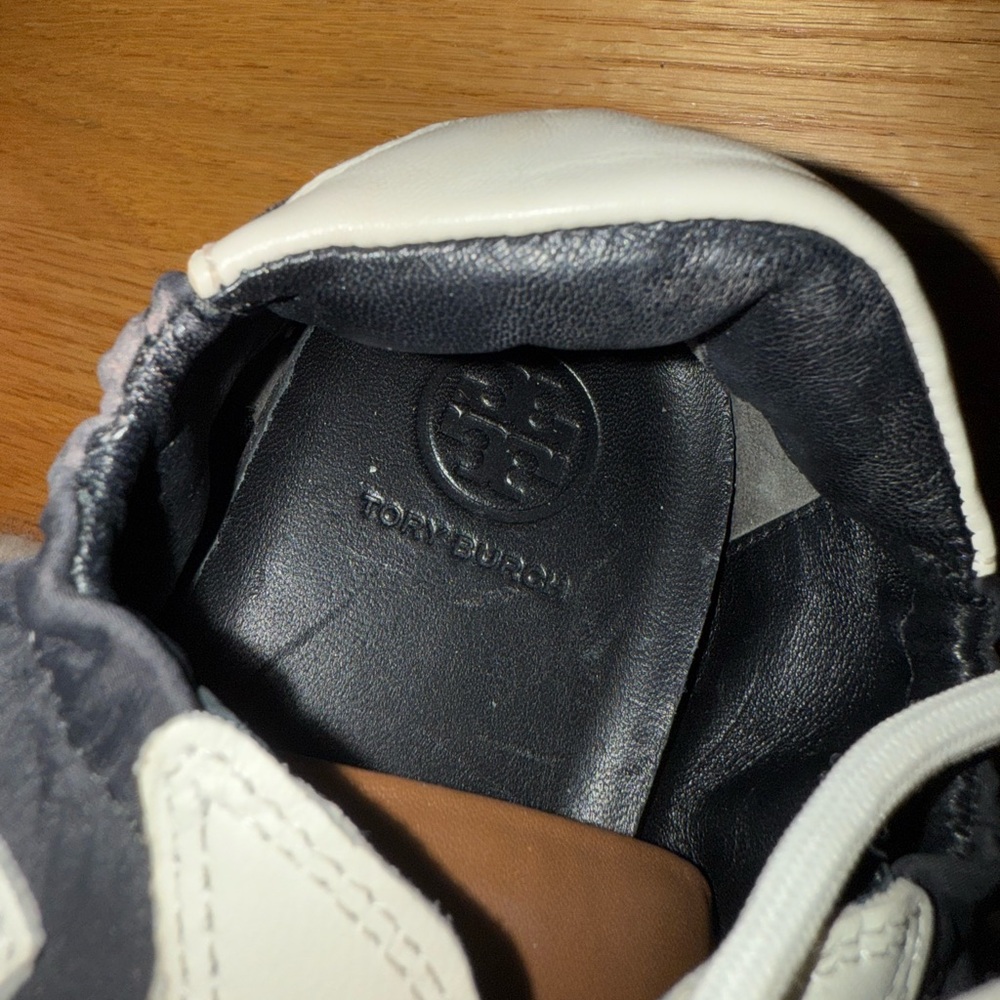 Tory Burch women’s  Black and White Sneakers